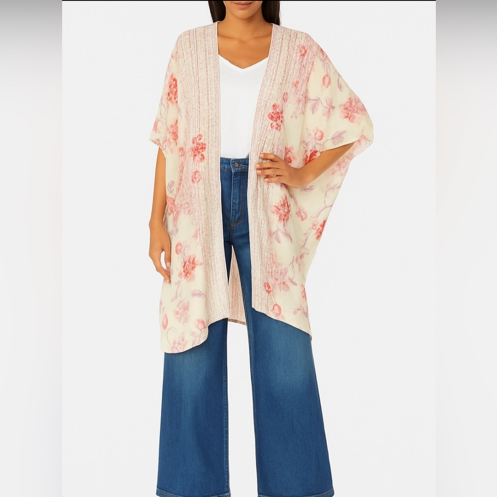 Gypsy Los Angeles Floral Kimono Top